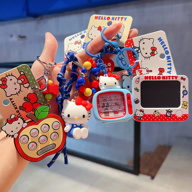 Car Accessories You Need - 애니메이션 헬로 키티 키체인 Kt 고양이