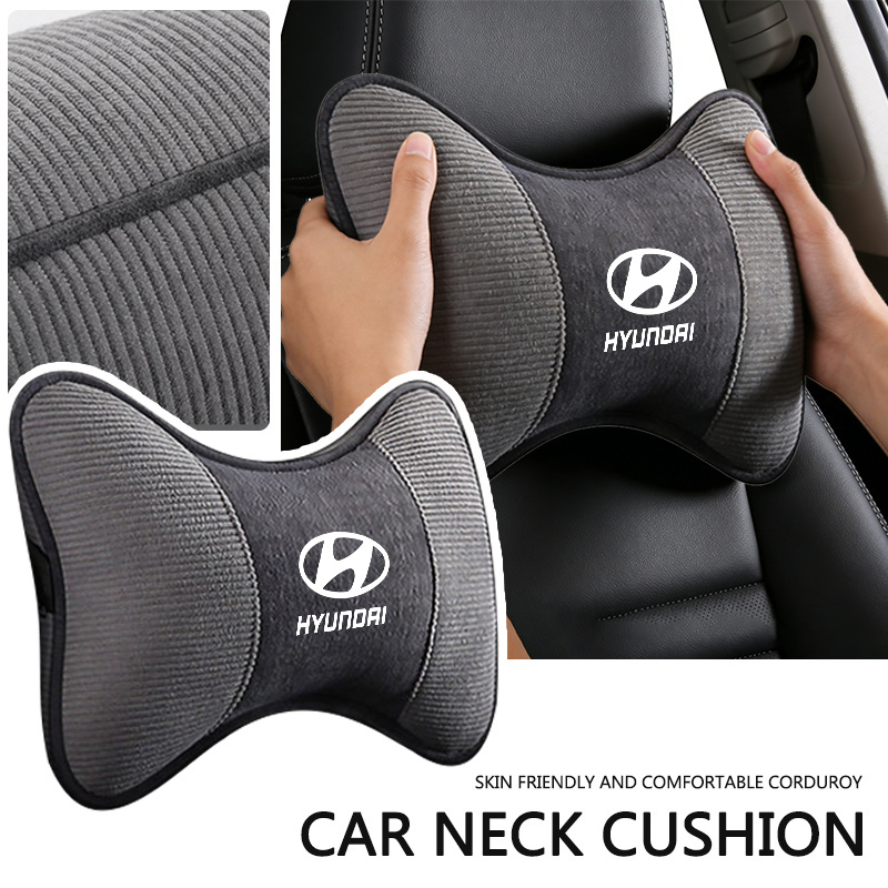 Car Accessories Nearby - 2PCS 통기성 자동차 머리 받침 목