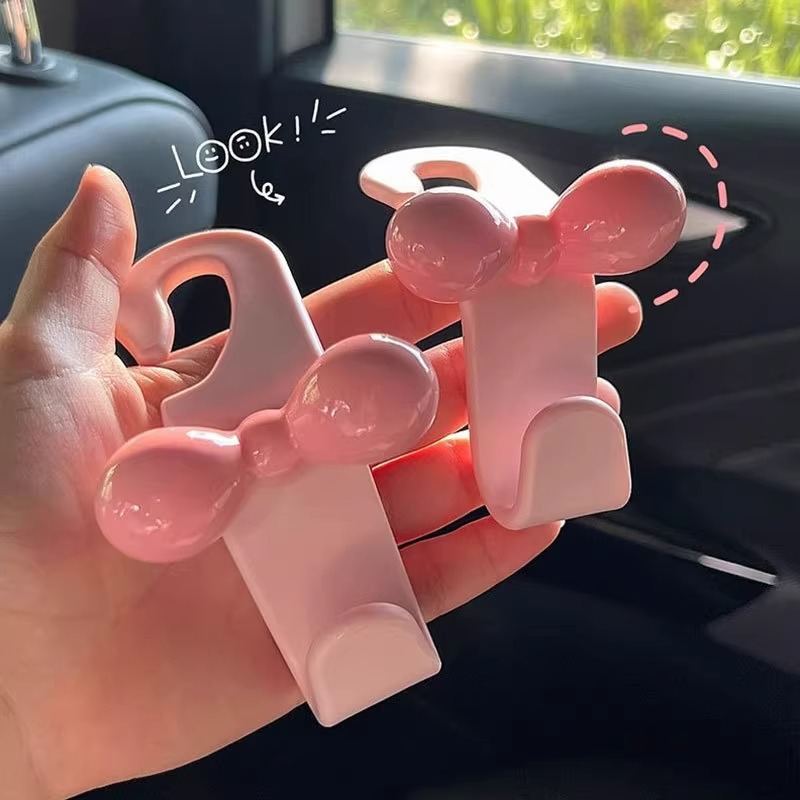 미니멀리스트 보우 자동차 뒷좌석 걸이형 후크, 차량 내 - Car Accessories You Need 리뷰 및 가격
