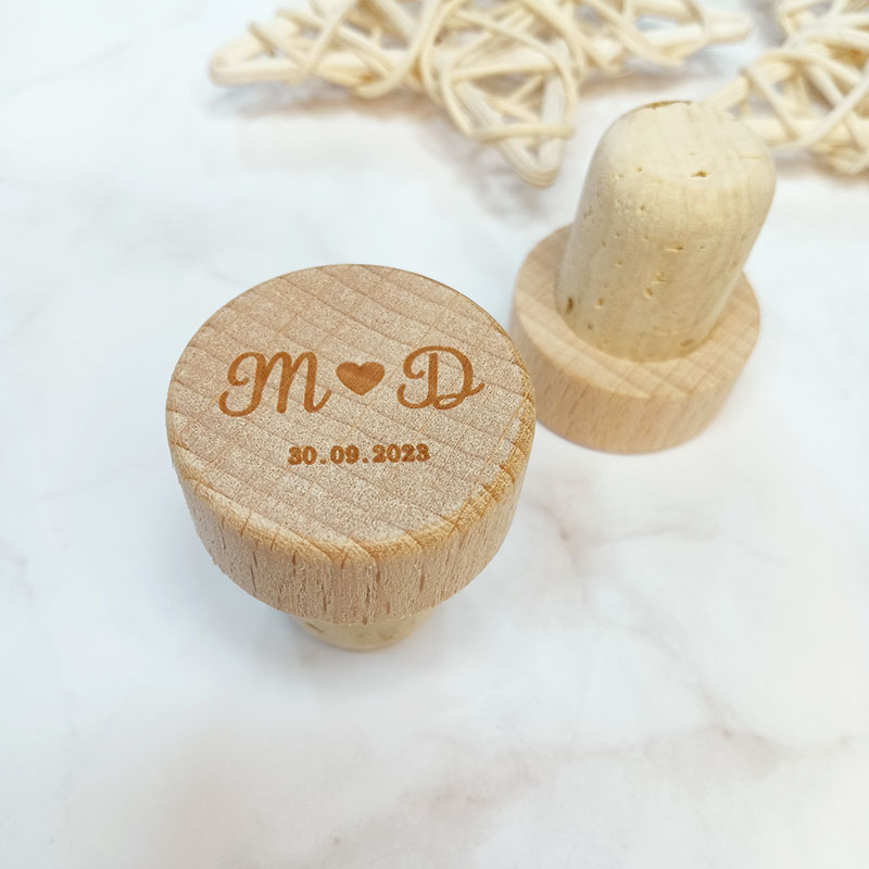 맞춤형 와인 병 플러그, 웨딩 코르크, 감사 인사, 손 - Car Accessories Cork 리뷰 및 가격
