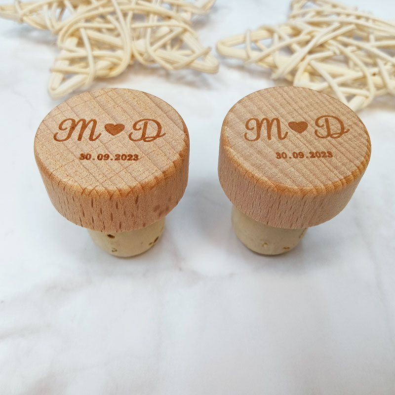 맞춤형 와인 병 플러그, 웨딩 코르크, 감사 인사, 손 - Car Accessories Cork 리뷰 및 가격