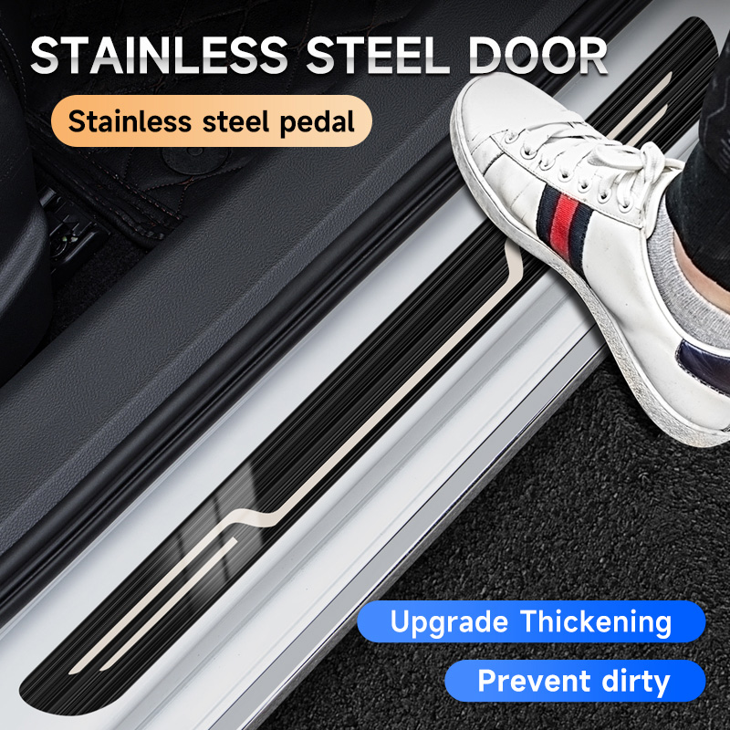 스테인레스 스틸 자동차 도어 실 스트립 오염 방지 스티 - Car Accessories You Need 리뷰 및 가격