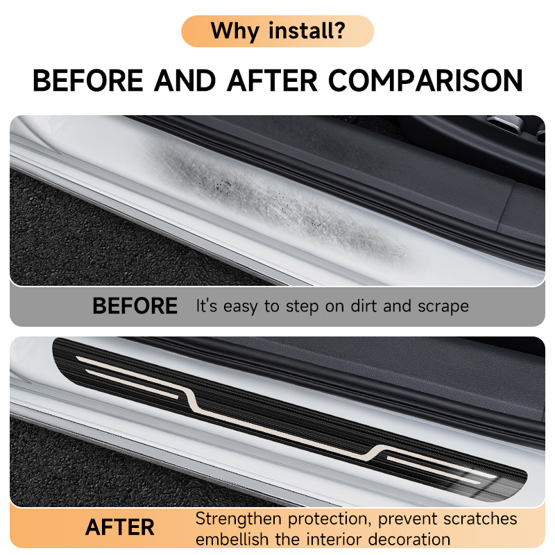 스테인레스 스틸 자동차 도어 실 스트립 오염 방지 스티 - Car Accessories You Need 리뷰 및 가격
