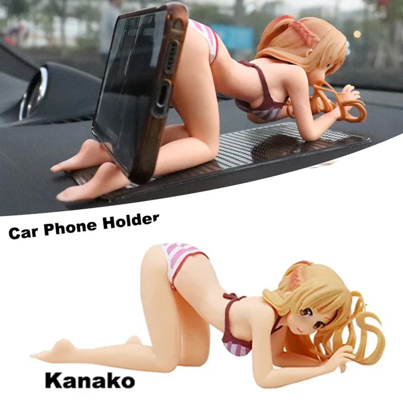 자동차 대시보드 장식 전화 홀더 비키니 해변 소녀 만화 - Car Accessories Bangkok 리뷰 및 가격