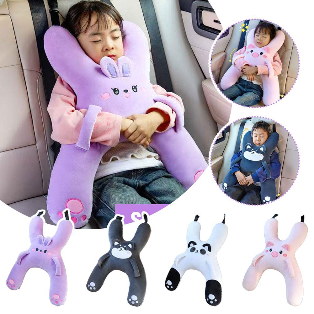 자동차 좌석 안전 목베개 귀여운 어린이 헤드레스트 요추 - Car Accessories Nearby 리뷰 및 가격