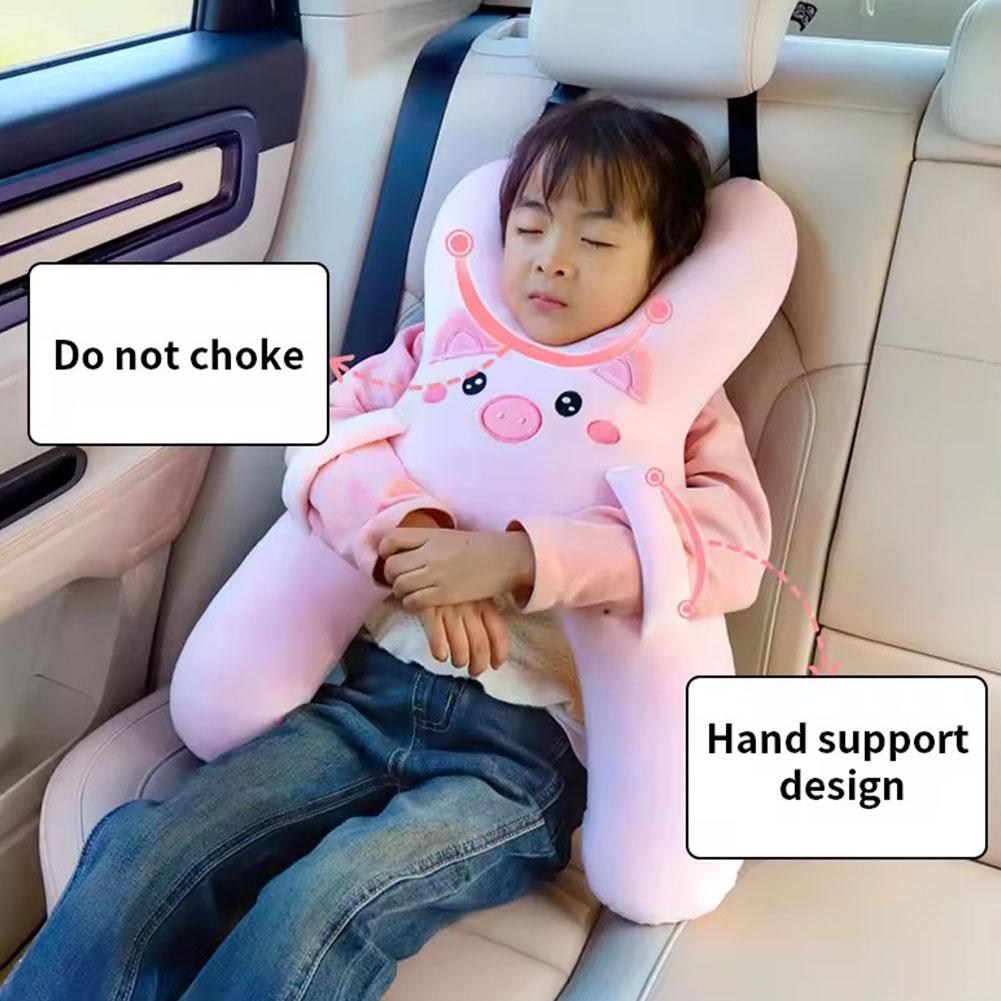 자동차 좌석 안전 목베개 귀여운 어린이 헤드레스트 요추 - Car Accessories Nearby 리뷰 및 가격