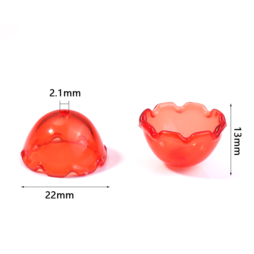 30개 아크릴 윈드벨 비즈, 컬러풀 비즈 캡, 해파리  - Car Accessories Bangkok 리뷰 및 가격